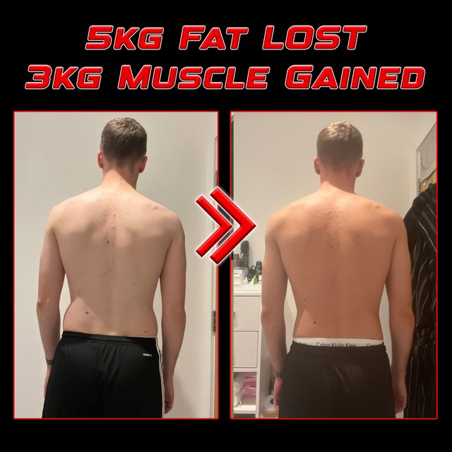 Transformation before after