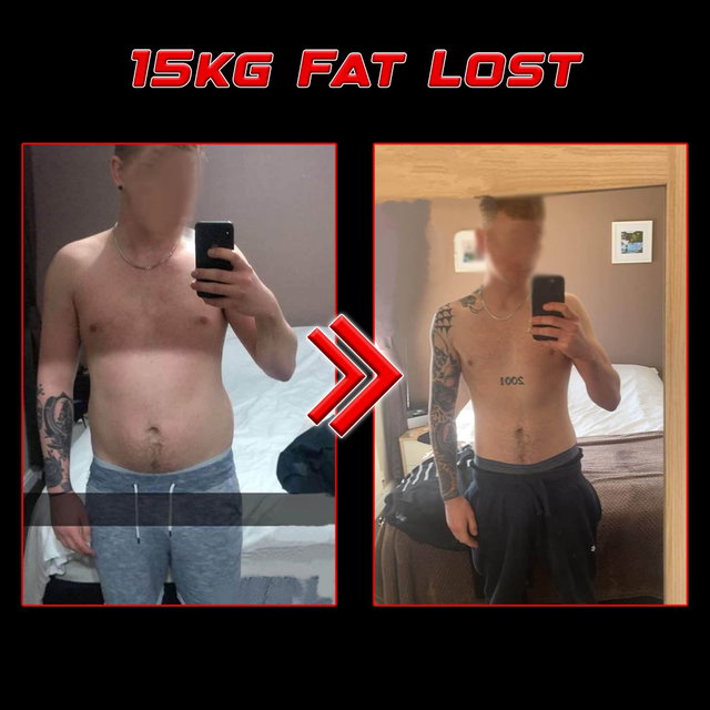 Transformation before after
