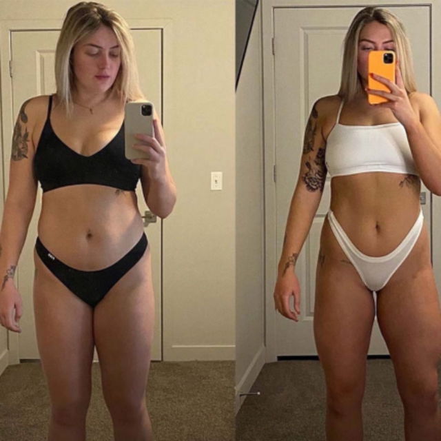 Transformation before after