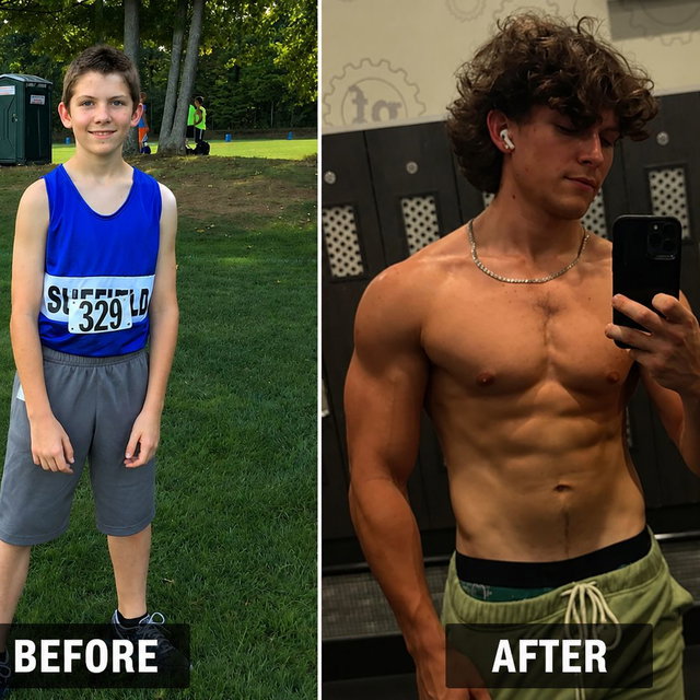 Transformation before after