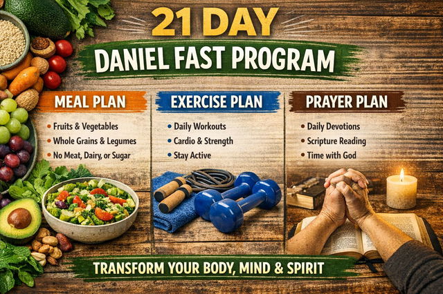 The Daniel Fast 21-day Starter Plan