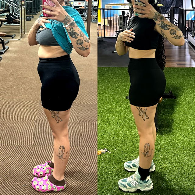 Transformation before after