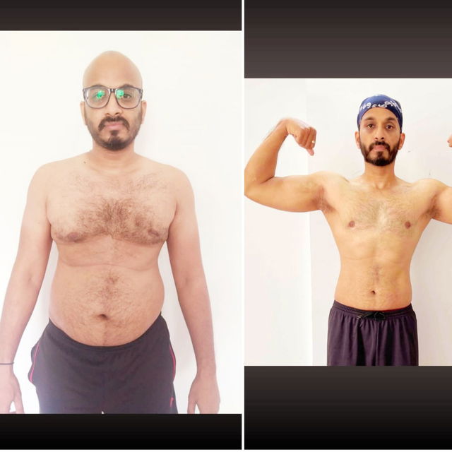 Transformation before after