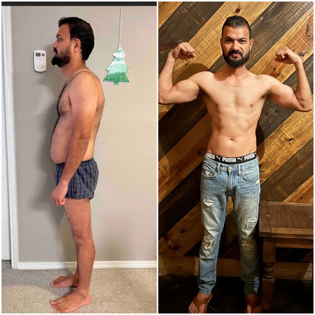 Transformation before after