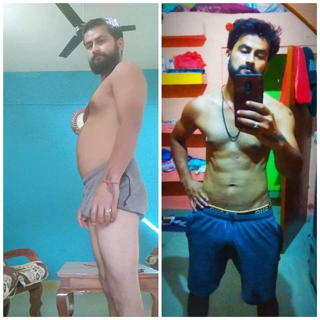 Transformation before after