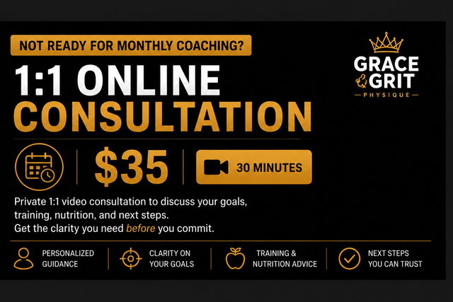 1:1 Online Consultation