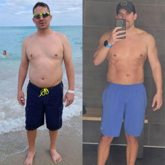 Transformation before after