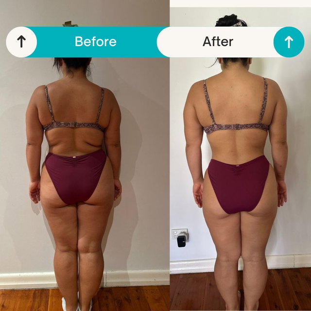 Transformation before after