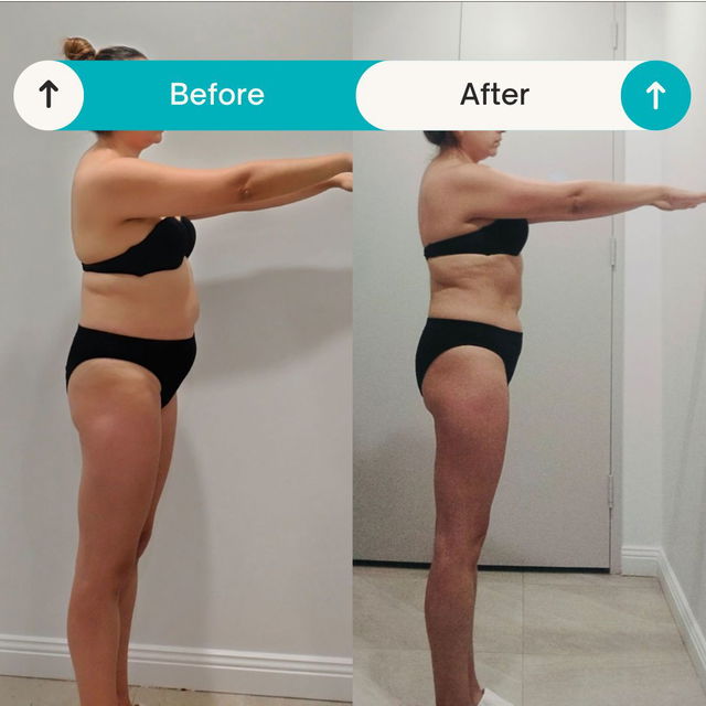 Transformation before after