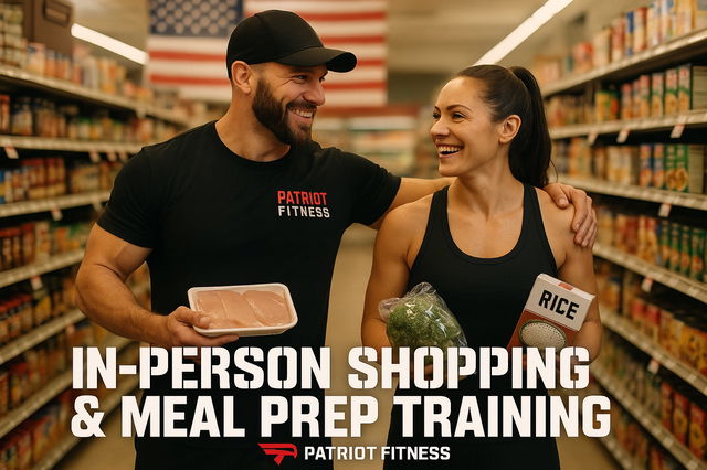 🛒 In-Person Shopping & Meal Prep Training