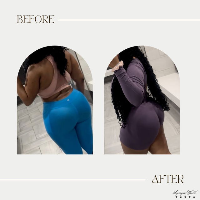 Transformation before after