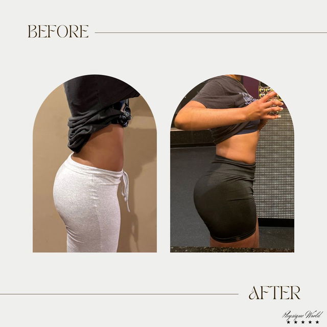 Transformation before after