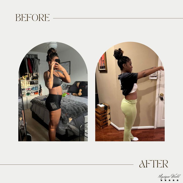 Transformation before after