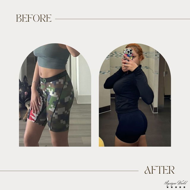 Transformation before after