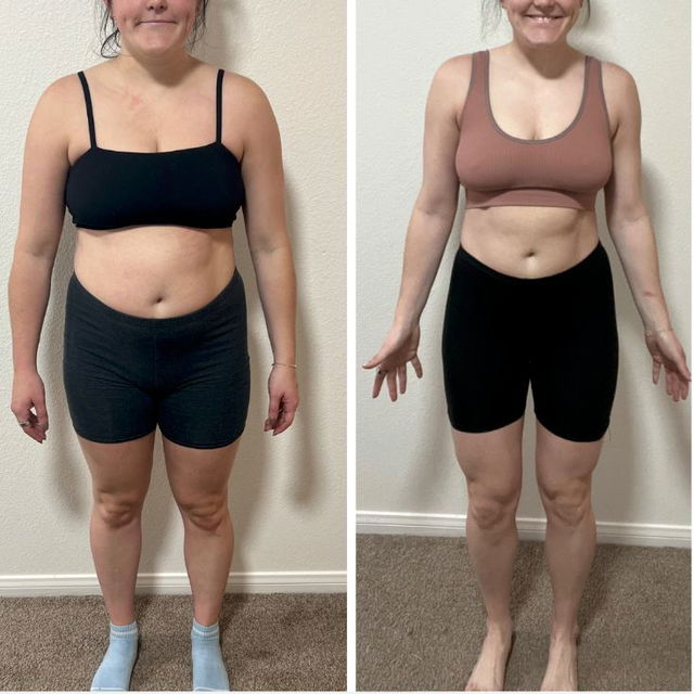 Transformation before after