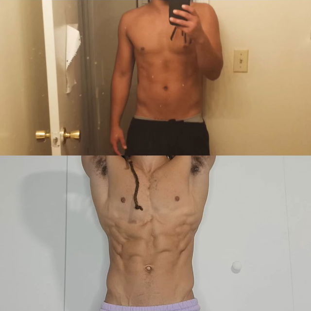 Transformation before after