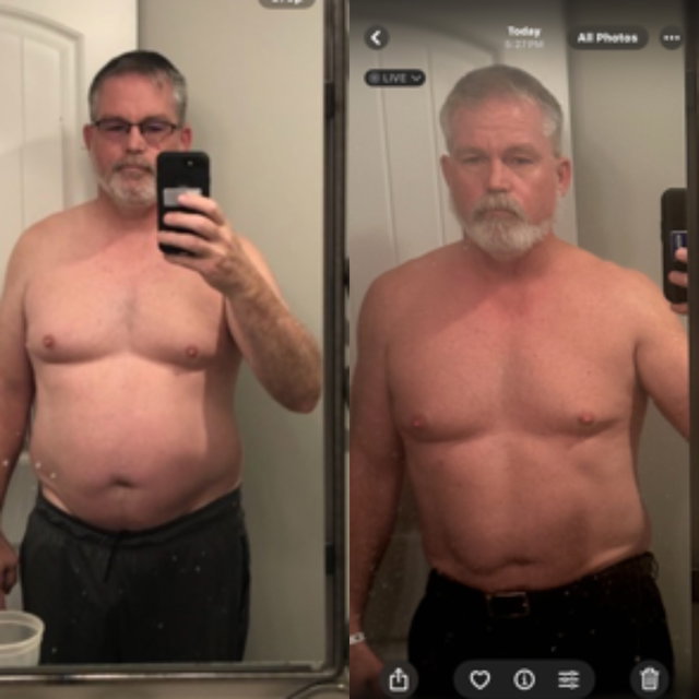 Transformation before after