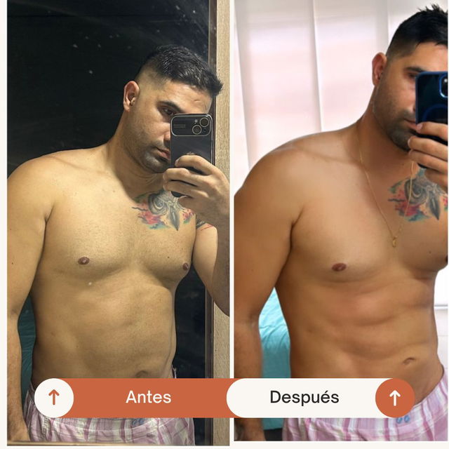 Transformation before after