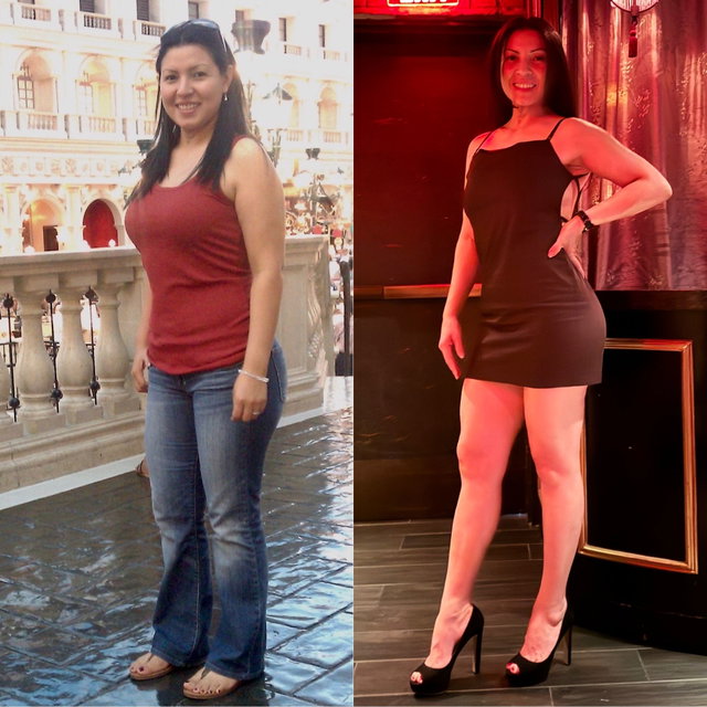 Transformation before after