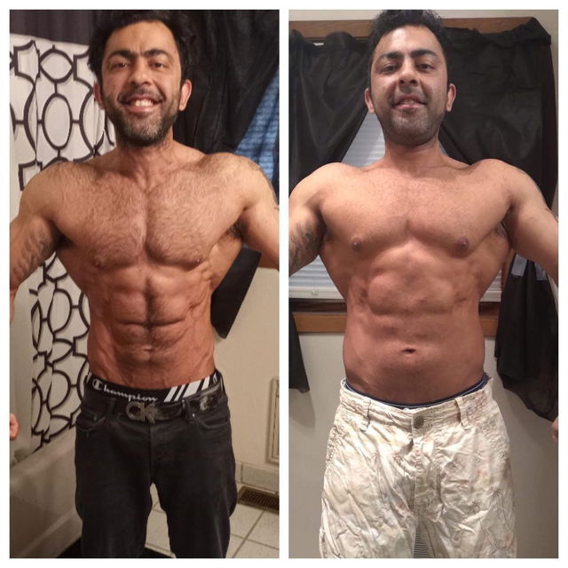 Transformation before after