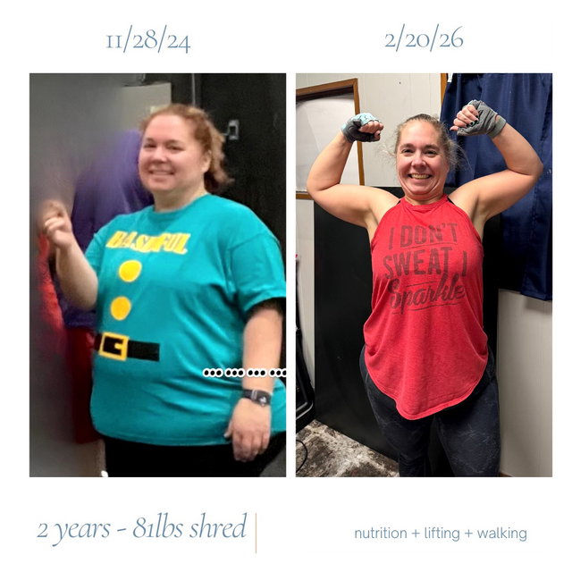 Transformation before after