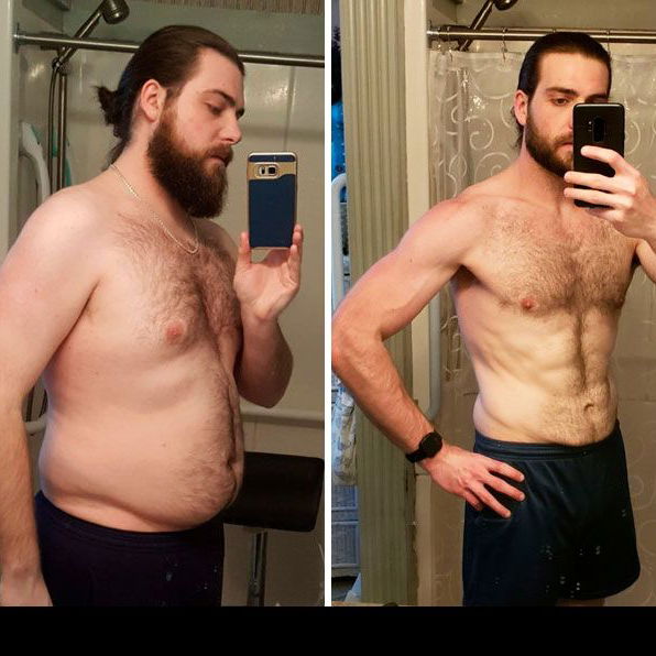 Transformation before after