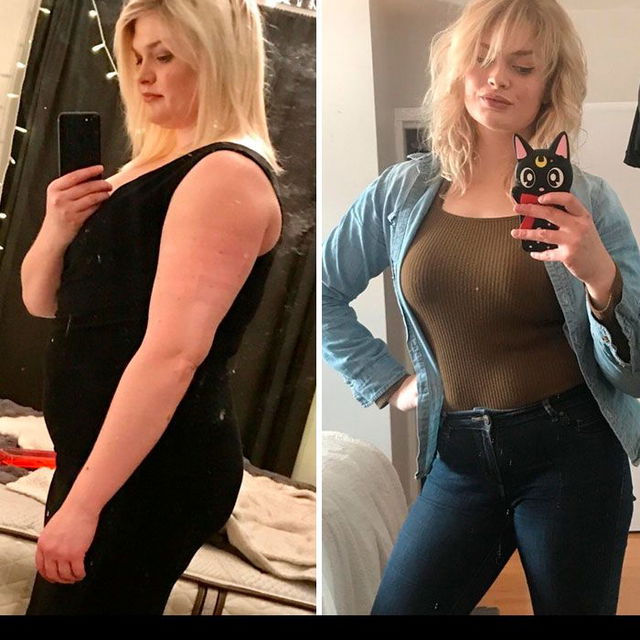 Transformation before after