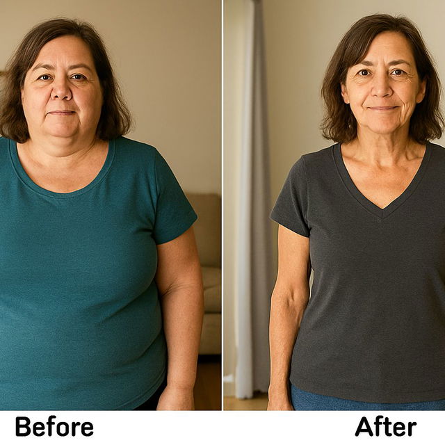 Transformation before after