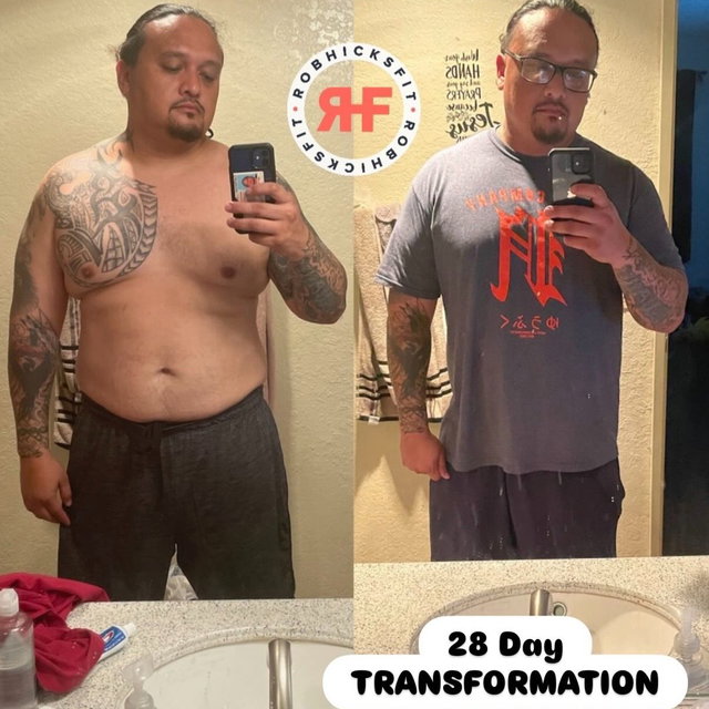 Transformation before after