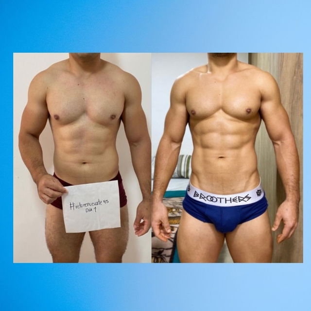 Transformation before after