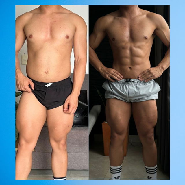 Transformation before after