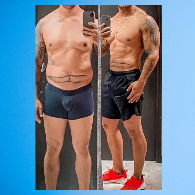 Transformation before after