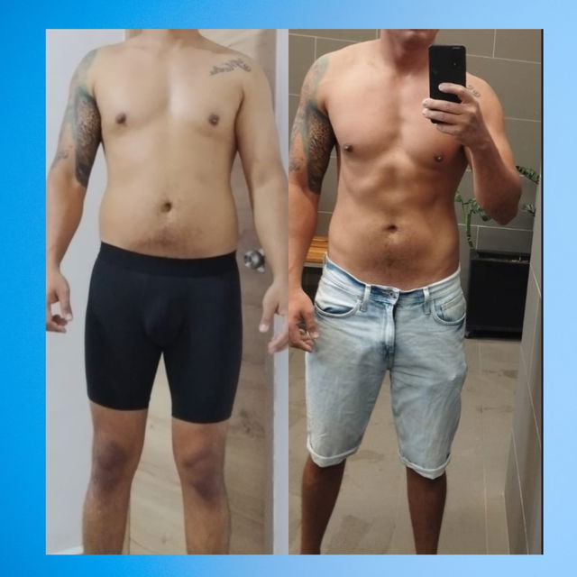 Transformation before after