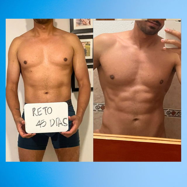 Transformation before after