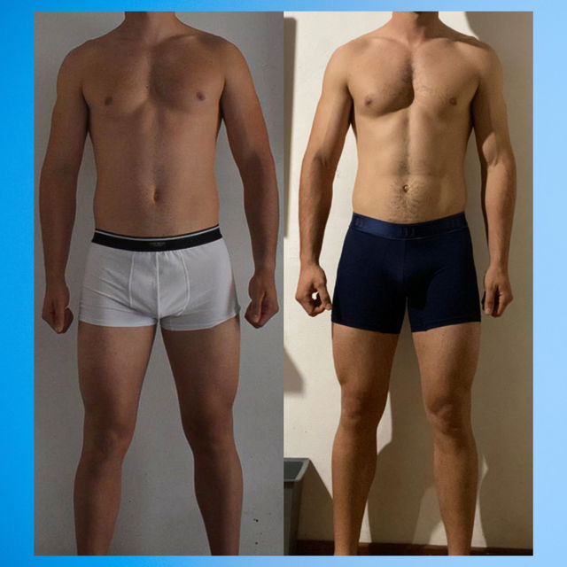 Transformation before after