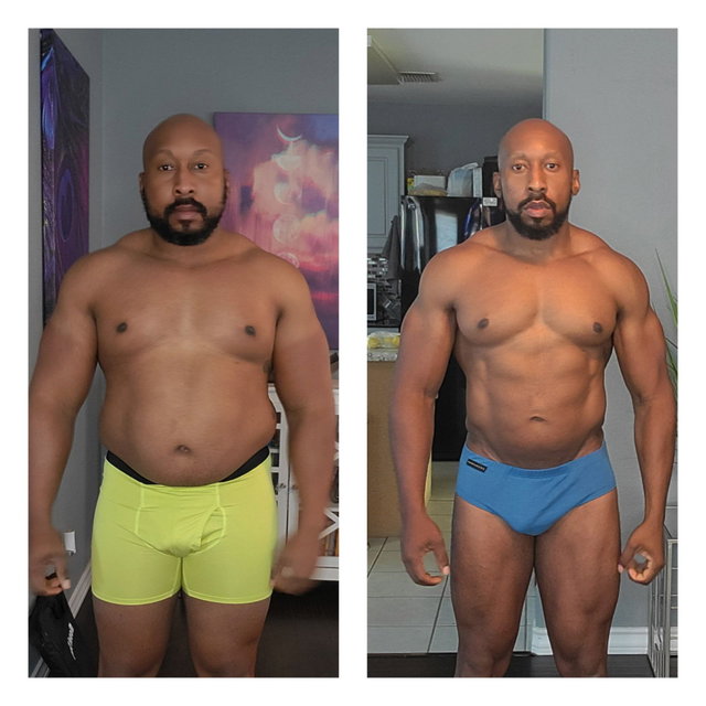 Transformation before after