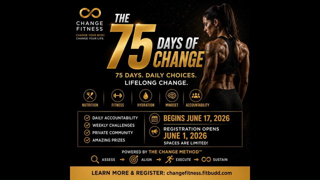 75 Days of Change - Early Bird Pricing