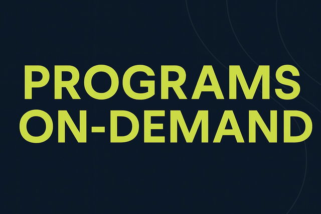 BSF24 Programs On-Demand