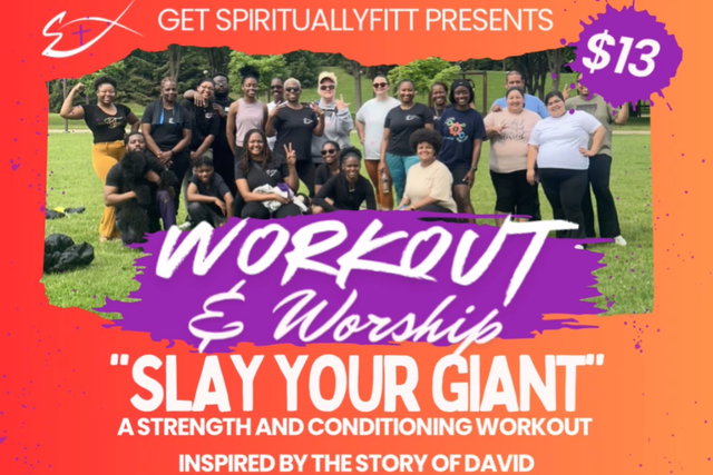 Workout & Worship Event