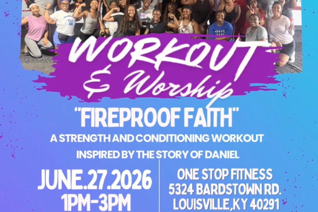 Workout & Worship Event