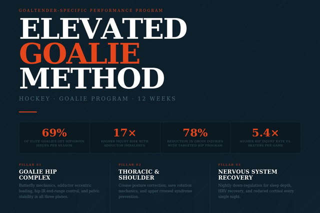 The Elevated Goalie Method Hockey