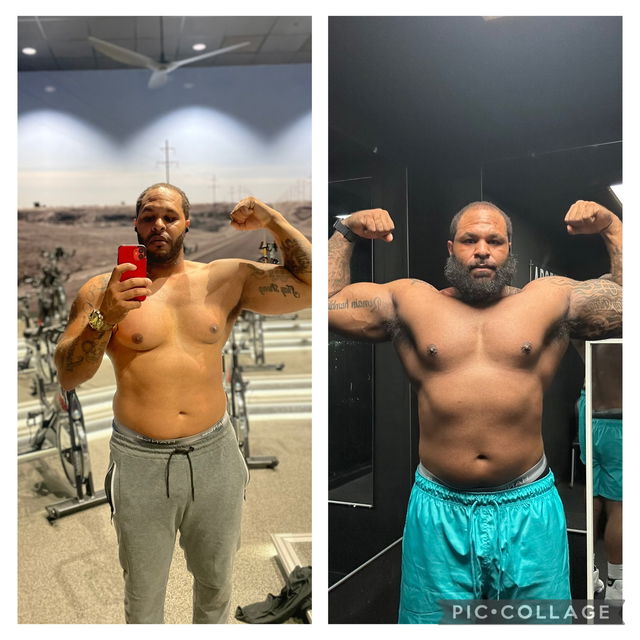 Transformation before after