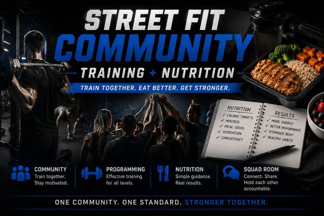 Street Fit Community + Nutrition Coaching
