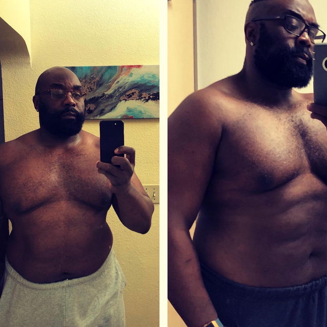 Transformation before after