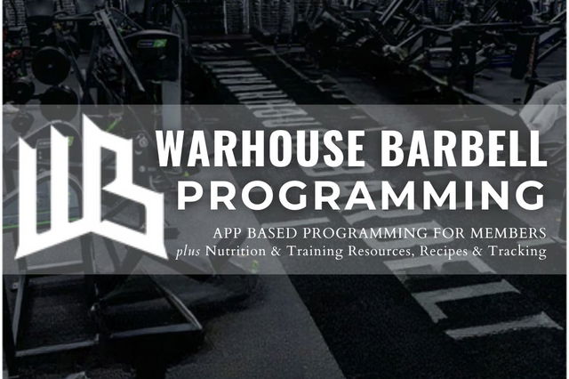 Warhouse Barbell Programming