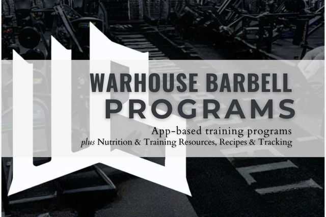 Warhouse Barbell Training Programs
