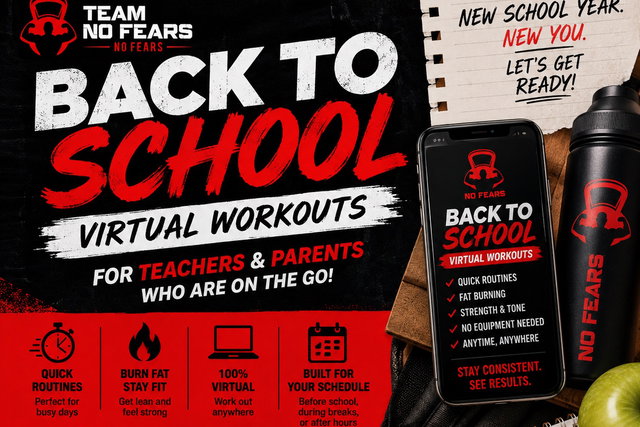 Back to School Virtual Workouts