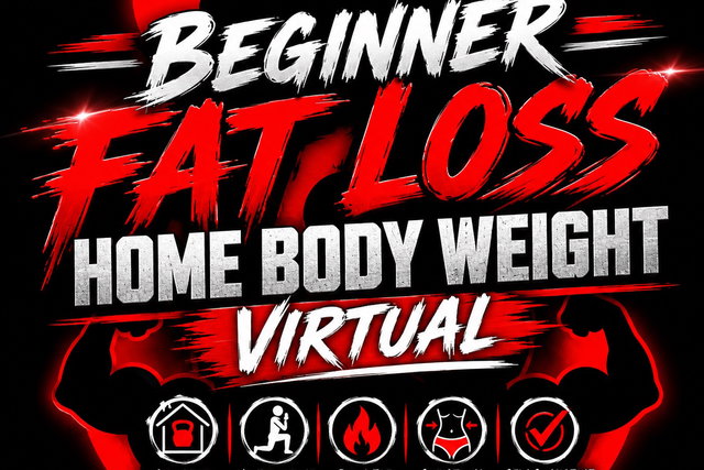 BEGINNER FAT LOSS – HOME BODY WEIGHT (8-WEEK PROGRAM)