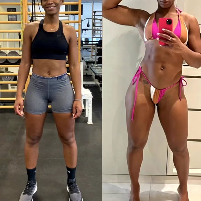 Transformation before after