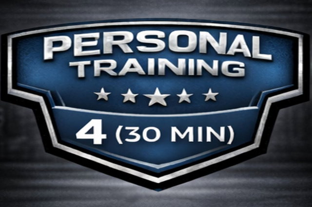 4 - Half Hour Personal Training